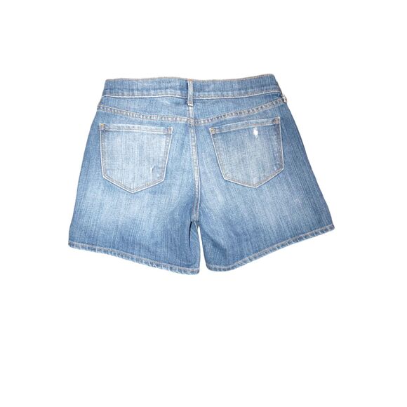 Old Navy Womens Boyfriend Distressed Denim Shorts Blue Casual Size Y2K 2000s‎ - Picture 4 of 5